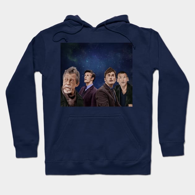 The Day of the Doctor Hoodie by SanFernandez